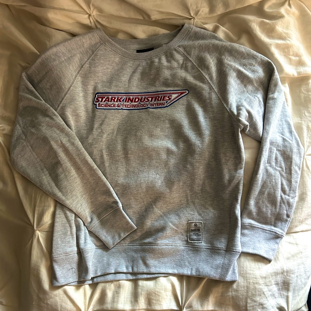 Marvel Iron Man Crewneck | Grey | Large